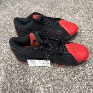 Size 8 - adidas Adizero Rose 1.5 Restomod Low Black Vivid Red